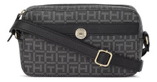 Tommy Hilfiger Gretta II Camera Crossbody Bag Black/ White