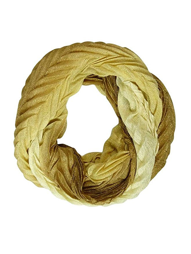 Collection XIIX Crinkle Ombre Loop Scarf Ancient Stone