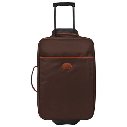 Longchamp Le Pliage Boarding Case with Wheels Chocolate