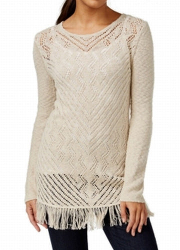 Style & Co. Women's Sheer Crochet Tunic Sweater XXLarge